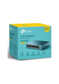 Resim TP-LINK 5-port LS105G GIGABIT YÖNETİLEMEZ SW TCH ÇELİK KASA 