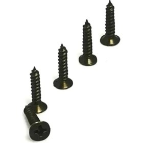 Resim Eco Port Klips, Menteşe, Ayak, Ağaç, Sunta Vidası 3X13 mm - Siyah 100 Adet 