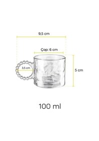 Resim Perotti Ringo Stone 6'lı 100ml Fincan Takımı 15908 