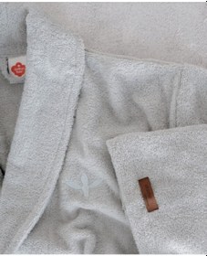 Resim Cottonbox Wellness Stone Gri Tek Kişilik Bornoz L-xl Gri 