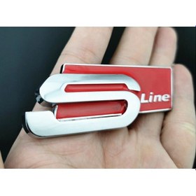 Resim Audi S Line Kırmızı Bagaj Çamurluk Krom Logo Arma Ithal 1. Kalite (526548071) 
