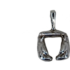 Resim Boks Eldiveni - El Yapımı 925 Ayar Gümüş Kolye | Özel Geometrik Tasarım - 60 cm 