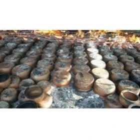 Resim Teknotrust Toprak El Yapımı Küçük Boy Güveç 3-4 Kişilik Kapak Hediyeli 