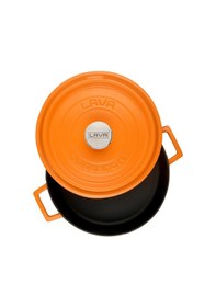 Resim Lava Döküm Çok Amaçlı Yayvan Tencere (Ø)28 cm. 