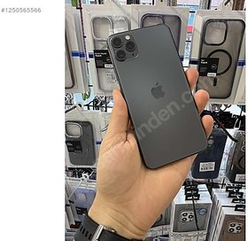 Resim Apple iPhone 11 Pro Max İkinci El TR | 64 GB | Gri 