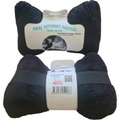 Resim Mena Rise Boyun Yastık 2&apos;li Siyah 