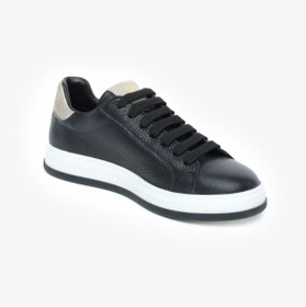Resim Greyder Kadın Siyah Hakiki Deri Sneaker Ayakkabı 5Y2SA33292 