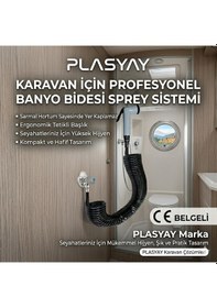 Resim Plasyay Spiral Şattaf Bide Başlıklı Taharet Matik 2.5 Metre 
