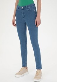 Resim U.S. Polo Assn. Kadın Siyah Pantolon (Kanvas-Chino) 50309118-VR046 