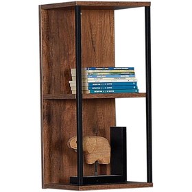 Resim Adore Mobilya Profile Duvar Rafı-koyu Ceviz(oslo Ceviz) 30x63x25 Cm (gxyxd) 