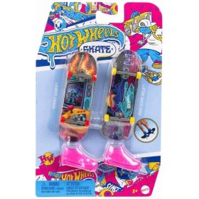 Resim Mayf HXL17 Skate Retro Temalı Ikili Parmak Kaykay ve Ayakkabı Paketi Tek 