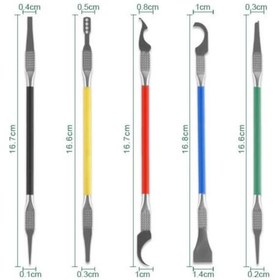 Resim 5Li Anakart Bga Cpu Çip Onarım Tutkal Temizleyici El Aletleri 