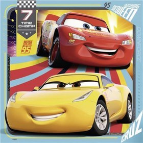 Resim Ravensburger 3x49 Parça Puzzle Walt Disney Cars 3 080151 