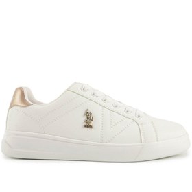 Resim U.S. Polo Assn. EXXY 4PR Beyaz Kadın Sneaker 