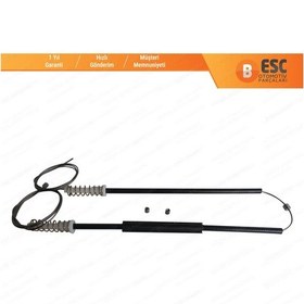 Resim Toyota Carina E Corona T190 1992-1997 İçin Arka Sol Cam Kriko Set 
