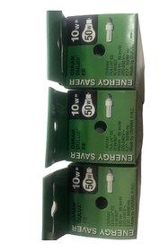 Resim Philips OSRAM 10W SARI ISIK TASARUFLU ULC E27 DUY AMPUL 3 LU PAKET 