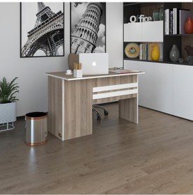 Resim Kenzlife Ofis Masası Kamikaze Crd Sağ 75 150 80 Kilitli Kapaklı Dolap Şeritli Bilgisayar Çalışma Masası 