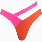 Resim PUMA SWIM Colourblock Kadın V-Kesim Bikini Altı 