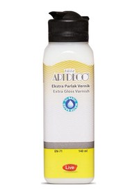 Resim Artdeco Su Bazlı Vernik Ekstra Parlak 140Ml 