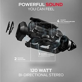 Resim Monster Audio Blaster 3.0 Red | 120W Taşınabilir Bluetooth Hoparlör 