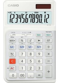 Resim Casio JE-12E-WE 12 Haneli Masaüstü Hesap Makinesi 