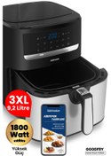 Resim Goldmaster Goodfry 1800 W 9.2 L 3XL Dev Hazneli Airfryer 