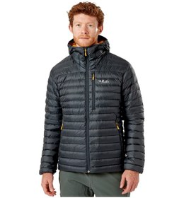 Resim Rab Microlight Alpine Kaz Tüyü Ceket Siyah Renk Siyah 