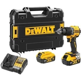 Resim Dewalt DCD799P2T 18V 5.0AH Li-ion Çift Akülü Kömürsüz Darbeli Matkap 
