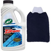 Resim Turtle Wax Zip Wax Cilalı Oto Yıkama Şampuanı 60 Yıkama 1 L Yıkama Eldiveni 