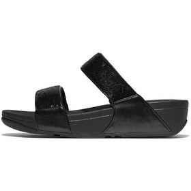 Resim 090 All Black Espadril / Keten Kadın Jf2 Fitflop Lulu Sequın Slıdes 090 All Black Siyah 