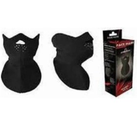 Resim Venom Kulak Ve Göğüs Koruyuculu Neopren Trı-g Motosiklet Yüz Maskesi Siyah 