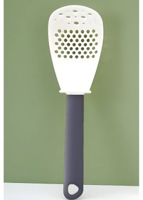 Resim Vienev Çok Fonksiyonlu Patates Sarımsak Ezici Kevgir Kaşık Antrasit 