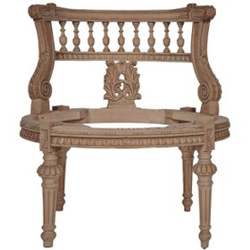 Resim Mobs Trend KLASİK AHŞAP OYMALI BERJER 