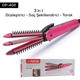 Resim Eco Port Kalın Başlıklı Rulo Taraklı Maşa 