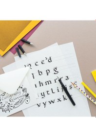 Resim Manuscript Beginner Kaligrafi Kalemi Seti 3'lü Karton Kutu 