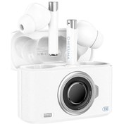 Resim Onıkuma T18 Bluetooth Kulaklık: Tws Kablosuz, Hifi Ses, İos Ve Android Uyumlu, Oyun Ve Müzik İçin Retro Stil, Beyaz - Beyaz 