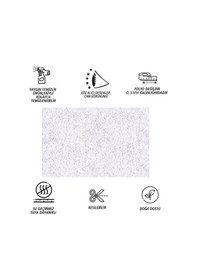Resim Tink Kendinden Yapışkanlı Antrasit Mermer Desenli Pvc Panel 41x62 Cm 