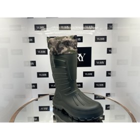 Resim e&e Tam Su Geçirmez Kurye Çizmesi Uzun Konç 37 Cm Yıkanabilir Termal Çoraplı 700 Gram Eva Sonimix Çizme 
