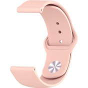 Resim Galaxy Uyumlu Watch 42mm Krd-11 20mm Uyumlu Zore Kordon-pudra 