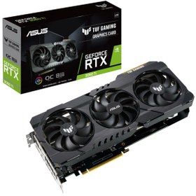 Resim Asus NVIDIA GeForce RTX 3060 Ti TUF Gaming V2 OC LHR TUF-RTX3060TI-O8G-V2-GAMING 8 GB GDDR6 256 Bit Ekran Kartı 