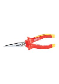 Resim 140mm 1000v izoleli elektrikçi kargaburun düz uçlu İzeltaş 