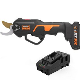 Resim WORX WG330E 20Volt 2.0A Li-ion Tek Akülü Profesyonel Kömürsüz Dal Budama Makası 