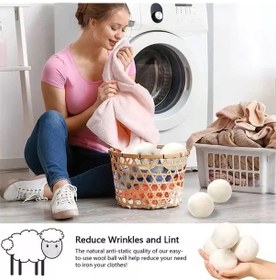 Resim Yün Çamaşır Kurutma Topları Nano Top 5224 Renkli 