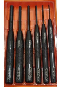 Resim Rico Düz Pim Zımba Sökme Seti 6 Parça %60 Sertleştirilmiş 