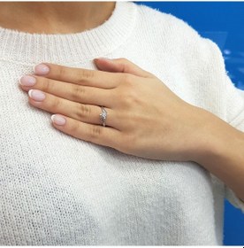 Resim Lova 0,30 Karat Tektaş Görünümlü Pırlanta Yüzük - 1020428 