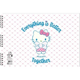 Resim 4 Adet Hello Kitty 25*35 15 Yp. Spiralli Resim Defteri 