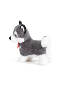 Resim Mey İthalat Peluş Husky Marcus 20 Cm Gri 