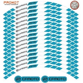 Resim Cf Moto Uyumlu Jant Şeridi 1 