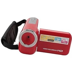Resim 1080p HD 16MP Video Kamera Kaydedici, Video Kamera Kamerası, 16x Dijital Zoom Ve 2inch Ekranlı Vlog Kamera, Dijital Kamera Kaydedici DV Kamera Çocuklar Için (64GB) 