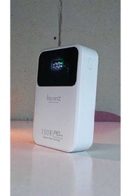 Resim HEARTZ 20000 MH PD 27W ve USB 100W FAST HIZLI ŞARJ DAHİLİ TYPE C VE LİGHTNİNG KABLOLU POWERBANK-H006 